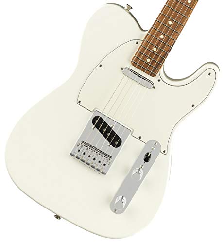 Fender Player Telecaster SS Electric Guitar, with 2-Year Warranty, Polar White, Pau Ferro Fingerboard