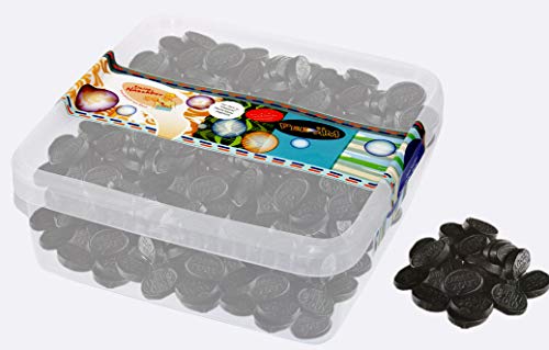 Deine Naschbox - Doppelt gesalzenes Lakritz - 1kg Süßigkeiten-Box - XL Großpackung Cover