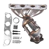 Woosphy Catalytic Converter w/Manifold Replacement for Nissan Sentra L4 1.8L 2.0L 4-Door 2009-2015 14002-3SR0A 327-59671