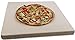 Pizzastein Pizzaplatte 40 x 40 x 3 cm und kleiner Backofenplatte Brotbackplatte Brotbackplatte Flammkuchen Varianten aus Speicherschamotte (40 x 40 x 3)