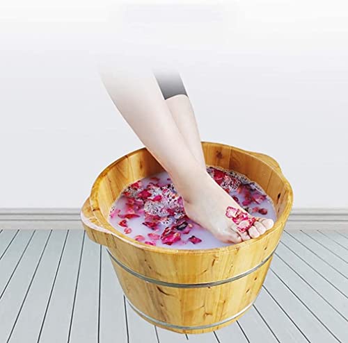 Balde de Madera para Baño de Pies 46x38x38 cm miniatura 5