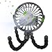 Baby Stroller Fan, Portable Travel Stroller Fan, Travel Swivel Stroller Fan for Children | Portable Cooling Fan with Tripod Fl