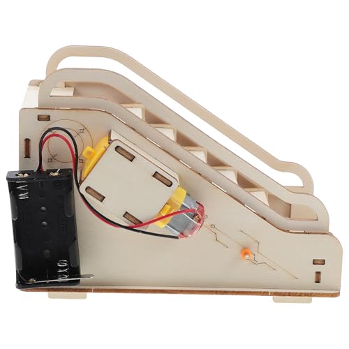 Homoyoyo DIY�G�X�J���[�^�[�d���Ȋw�@��Z�b�g �g�ݗ��Ď��~�j�G���x�[�^�[�͌^ �w�K�p�Ȋw�W�����f�� �ƒ� �w�Z��������L�b�g 1Set �o�b�e