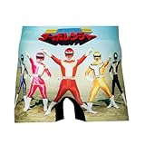 SUPER SENTAI/スーパー戦隊（高速戦隊ターボレンジャー） アンダーパンツ／メンズ レディース ユニセックス／ポリエステルタイプ ボクサーパンツ／HIPSHOP（ヒップショップ） HF4241A172