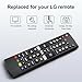 【Pack of 2】 for LG Smart TV Remote Control Replacement，Universal for All LG Smart TVs