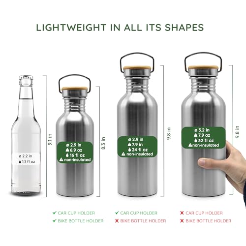 Bambaw-32-oz-Water-Bottle-Metal-Water-Bottle-Non-insulated-Single-Wall-Stainless-Water-Bottle-Steel-Water-Bottle-Stainless-Steel-Water-Bottles-Travel-Water-Bottle-1-Liter-Water-Bottles