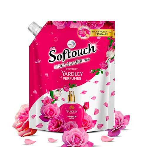 Softouch Yardley Windsor Rose 2000 ml Fabric Conditioner | Long l...