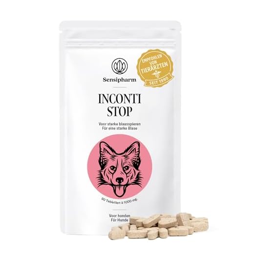 PET MAGASIN Wiederverwendbare Windeln für Hündinnen, 3 Stück, Blau, Grün und Violett, klein 6 Sensipharm Inconti Stop für Hunde 90 Tabletten - Hilft Natürlich bei Inkontinenz (Blasenschwäche)