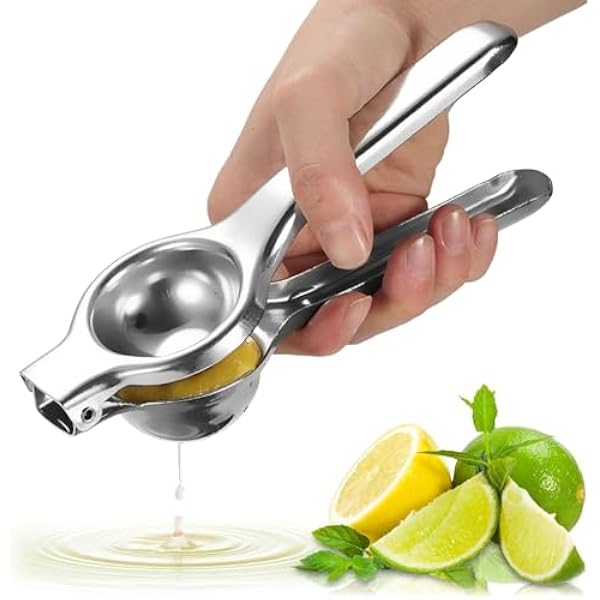 Maszyna do prasowania cytryn, Große Heavy Duty Handhelp Juicer für Zitrone, Metalowa ręczna prasa cytrynowa, Narzędzie do wyciskania wapna, Ręczna prasa cytrynowa