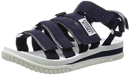 [�f�B�o�[�T�X �L�b�`��] VELCRO MOLD SANDAL DK-1708 NAVY �l�C�r�[ EU 46(28cm)