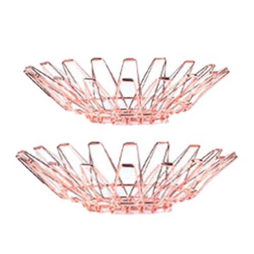 Obstkorb, große Obstschale - Drahtobstkorb 2 Stück Gemüseschale, Mehrzweck-Organisator, Mehrzweck- -Tablett für Brot