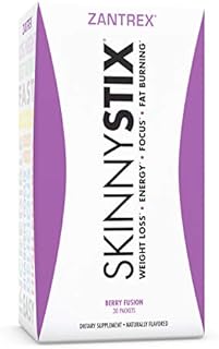 Zantrex SkinnyStix Energy Powder – Increase Energy, Heighten Focus, Boost Mood – 5 Calories – Coffee Bean, Yerba Mate, Cayenne – 30 Servings
