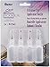 Darice Ultrafine Tip Applicator Bottle, 20ml, 4 Count (Pack of 1), Clear, 2 Ounce