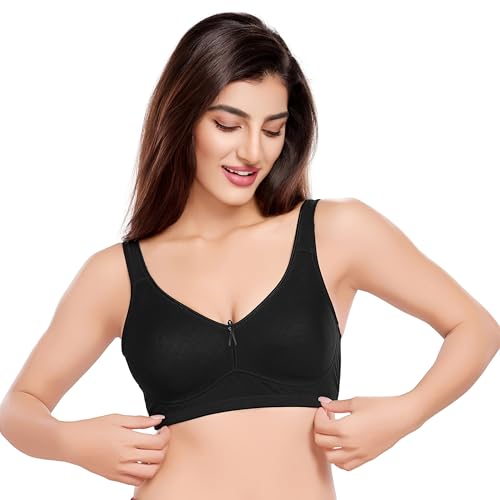 Image of juliet Women's Non Padded Solid Minimizer Bra Grey Rose