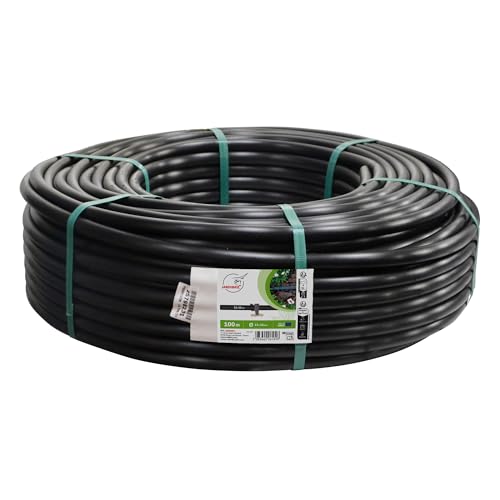 Jardibric - Tuyau Goutte à Goutte 13x16 mm Non Percé 100 m - Tube PE Irrigation Jardin pour Arrosage Goutte à Goutte