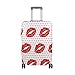 Produktbild Orediy Elastische Reisegepäck-Abdeckung für Damen, rote Lippen, Kofferschutz (ohne Koffer) S, M, L, XL Größe, multi (Mehrfarbig) - suitcasecover