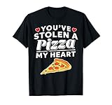 Stolen A Pizza My Heart Funny Valentines Day Gift T-Shirt