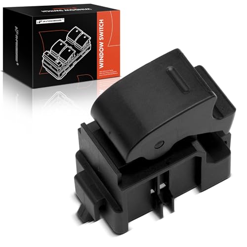 A-Premium Power Window Switch Compatible with Toyota Land Cruiser 1991-1997, Camry 1989-1996, Corolla 1990-1993 & Lexus LX450 1996-1997, Front Right or Rear Side, Replace# 8481032070