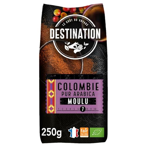 Destination Cafe Ecologico De Colombia, 250g, Moca