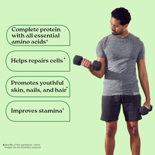 Image of A TATA Product - Organic India Spirulina - 120 Tablets, Natural Amino Acids, Protein Powerhouse, Plant-Based Superfood, For Hair, Skin, Nails & Overall Health