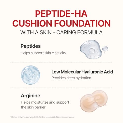 Image of ESPOIR Be Velvet Cushion Foundation #50 Java | Quick and Easy Coverage with Long-lasting Color by Zero Oxidation, Velvety Smooth Finish & Lightweight Formula, Vegan, Korean Makeup, 0.46 oz