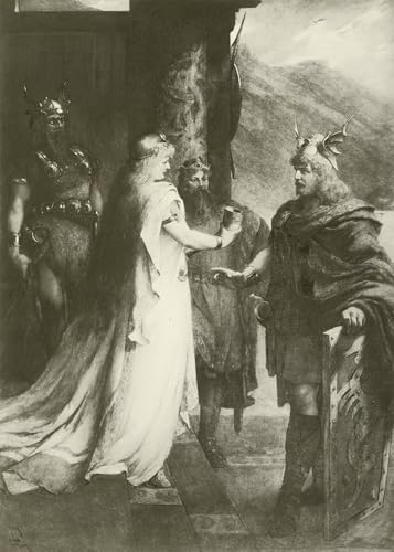Impresión sobre lienzo artística de Gotterdammerung Atto I de Ferdinand Laeeke en formato 60x90cm