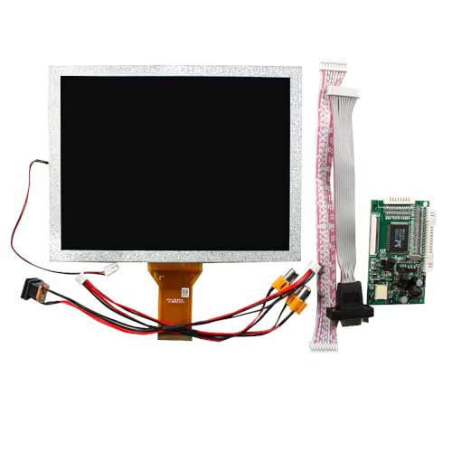 Image of 8 inch EJ080NA-05A 800X600 TTL LCD Screen | and VGA 2AV Controller Board 50pins