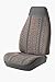 Fia TR49-11 GRAY Custom Fit Front Seat Cover Split Seat 40/20/40 - Saddle Blanket, (Gray)
