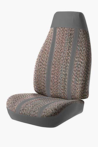 Fia TR49-2 GRAY Custom Fit Front Seat Cover Bench Seat- Saddle Blanket, (Gray) Fia TR49-2 GRAY Custom Fit Front Seat Cover Bench Seat- Saddle Blanket, (Gray)