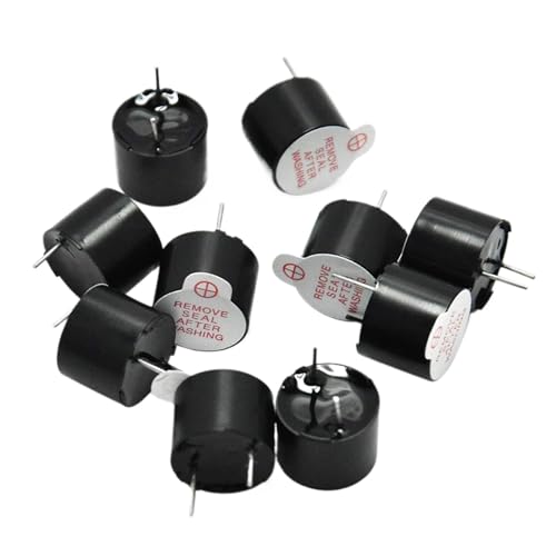 WUZDPRCJ 10pcs/lot 3V Active Buzzer Alarm 9x5.5MM 0955 3 V Mini Active Piezo Buzzer Buzzers 9MM*5.5MM TMB09A03