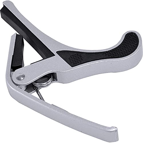 CAPOTRASTE PARA VIOLÃO EM ALUMÍNIO TONANTE PRATA - CPT10