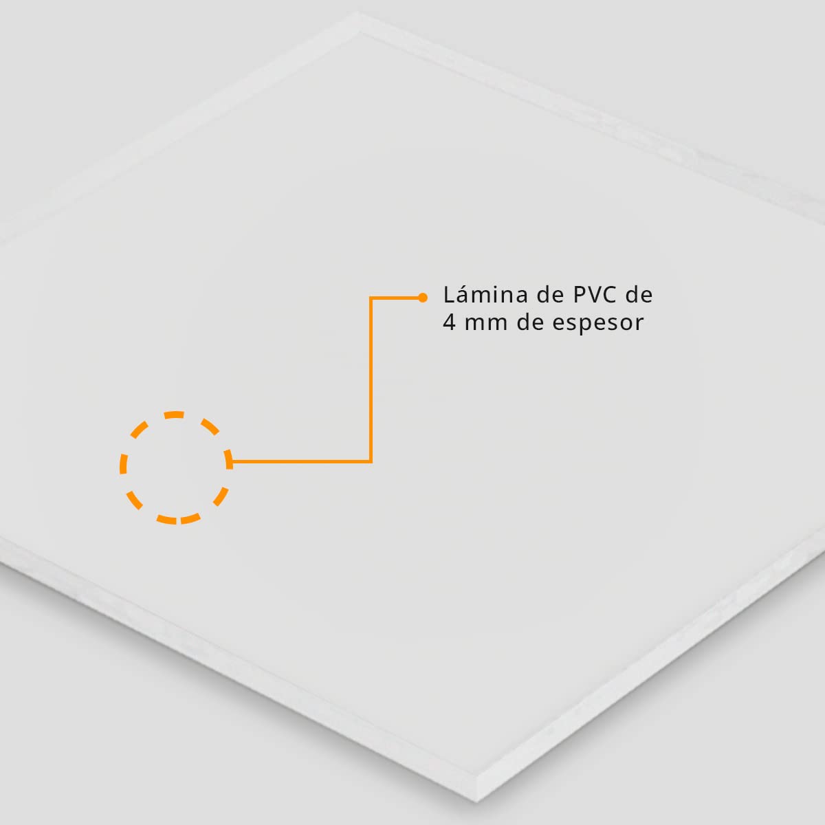 Planchas de PVC Transparente - Lámina Sólida Acrílica - Medidas 74,5 x 150 cm - Espesor 4 mm - Paneles de Plástico Duro con un 85% de Transmisión de luz