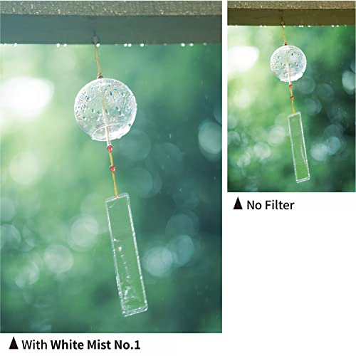 Filtre de diffusion Soft White Mist No.1 φ58mm pour flou artistique