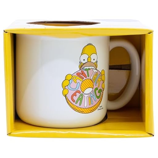 Stor TAZA CERAMICA DESAYUNO 400 ML EN CAJA REGALO SIMPSONS HOMER FACE | Ya disponible en tu tienda friki favorita! En mundofriki.es!