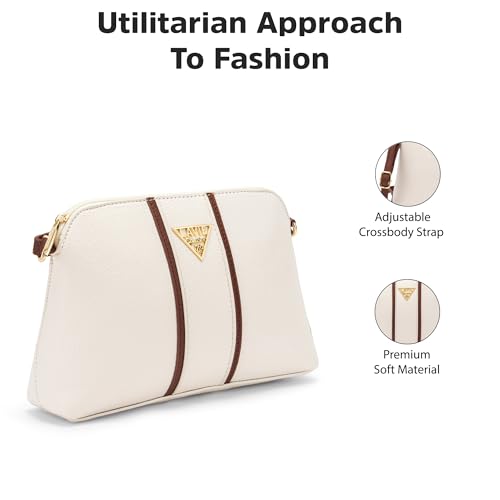 Image of Lavie Signature Women's Mono Georgia Crossbody Sling Bag | Ladies Purse Handbag | Gift For Women