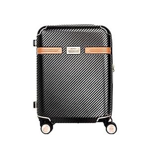 SAMSONITE Trolley Bag Suitcase for Travel | SBL Richmondii Spinner 55 Cms Polycarbonate Hardside Cabin Luggage Trolley Bag, Black