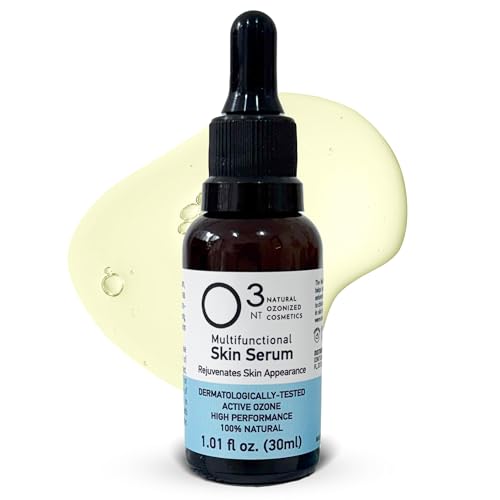O3NT Skin Serum - Multifunctional Skin Care - Revitalization, Nourishment and Hydration - Active Ozone Therapy - High-Performance Natural Treatment - All Skin Types - 1.01 Fl Oz