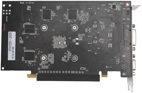 VBESTLIFE ,2GB DDR5 128bit Graphics Card,2560x1600 Resolution,PCI Express 2.0 16X Slot PCIE Video Card with Fan
