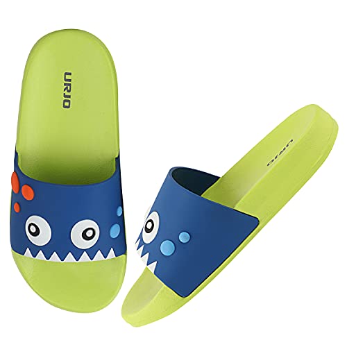Image of URJO Kids's Sliders /Slippers Lightweight Super Flexible Arch Support Durable Anti Skid & Stylish Dailywear Sliders /Slippers for Boy's & Girl's