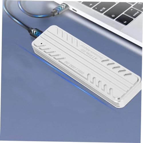 Caja para SSD de aleación de aluminio resistente con adaptador USB-C miniatura 6