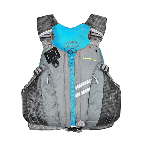 Stohlquist Women's Betsea Lifejacket (PFD) (Gray, XX-Large)