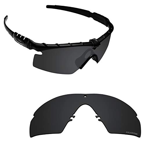 Image of Alphax Polarized Replacement Lenses for Oakley Si M Frame 3.0 OO9146 Sunglasses - Glare Reduction | Precision Cutting
