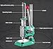 Qiokoith Desktop Hand Punching Machine Leather Hole Puncher Multifunction Manual Press Punch for Crimping Forming Cutting Twisting for Various Industries (Round Heads 320KG)
