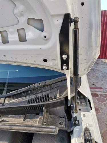 後付け ボンネットダンパー ノア ヴォクシー 80系 ホワイト