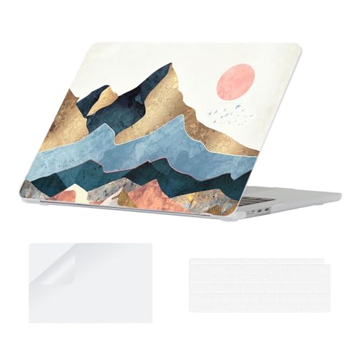 Coque MacBook Air 15 M2 M3 évite les rayures avec coque rigide 15.3 pouces et protège clavier