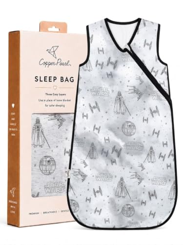 Premium 3-Layer Knit Sleep Bag 0.5 TOG "Empire" by Copper Pearl