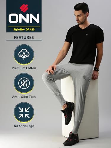 Image of ONN Men's Regular Fit Half Sleeve V Neck T-Shirt