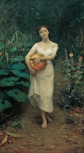 Affiche Fausto Zonaro impression sur toile 60x90cm pour salon