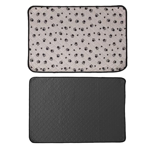 GkgWuxf Compresas para Perros - Alfombrilla Entrenamiento | 70x50 cm Antideslizante Lavable Impermeable Secado Rápido para Jaulas Interior Cachorros y Gatos Exterior
