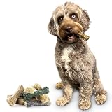 DOGBOSS 100% Natur Kauknochen speziell für kleine Hunderassen (2-10kg) in verschiedenen Geschmackssorten (10er Probierset 10 cm)